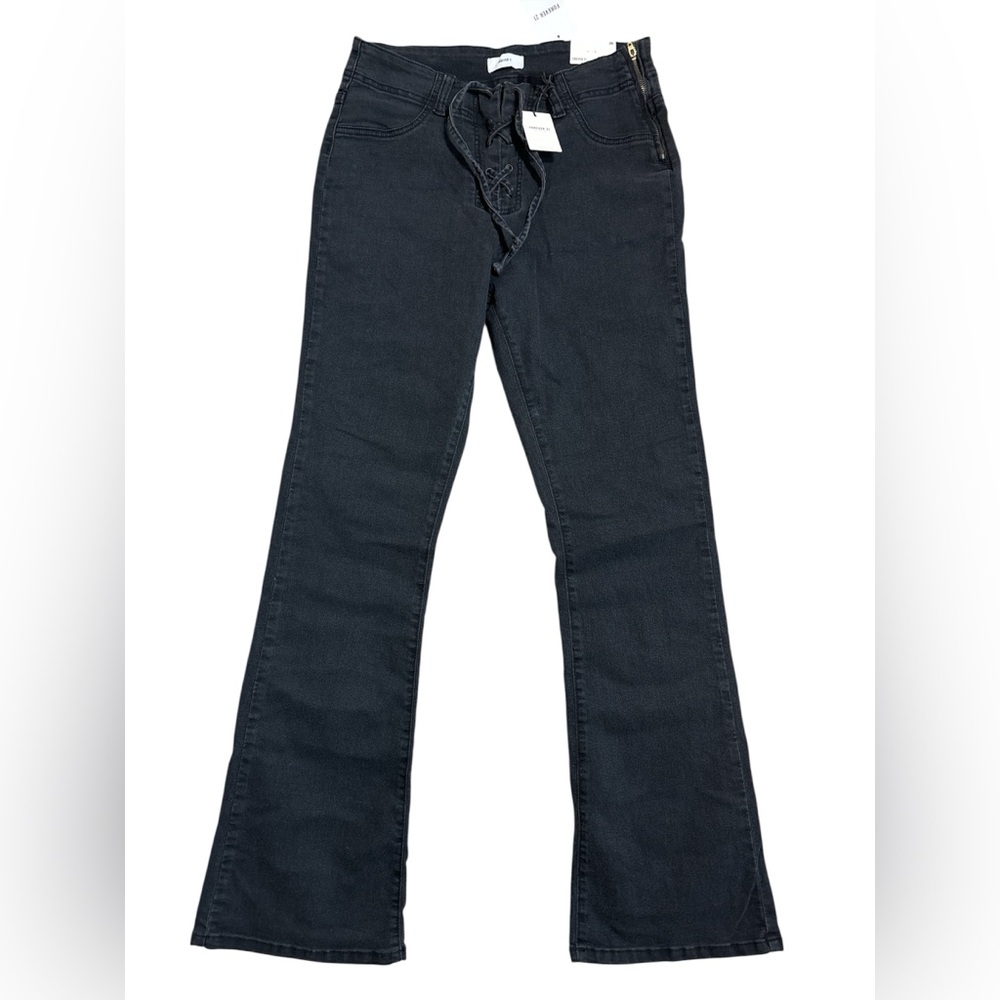 Forever 21 Dark Flare Jeans